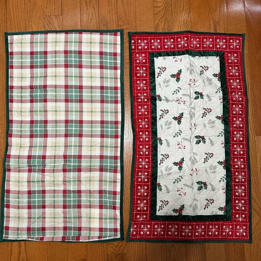 St. Nicholas Square 3 Piece Winter Patchwork King Quilt Set